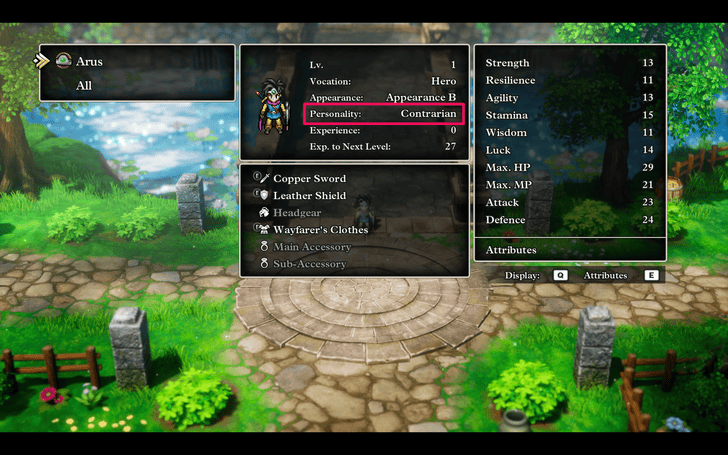 Dragon Quest 3 - Change in Personality