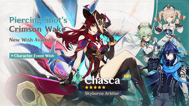 Genshin Impact - Chasca Banner 5.2 Phase 1