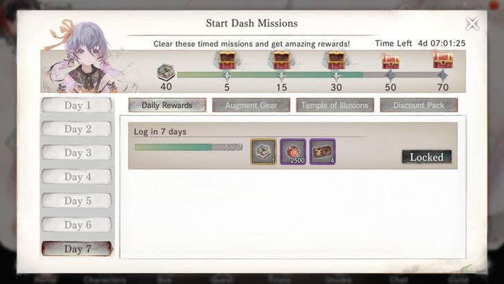 Start Dash Missions - MementoMori
