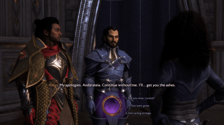 Bidding Farewell - Comment on Illario