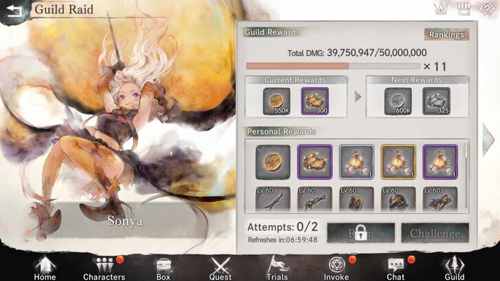 Guild Raid in MementoMori - MementoMori