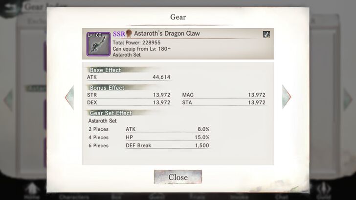 Astaroth Gear - MementoMori