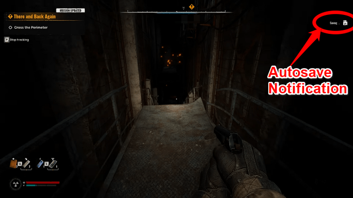 Autosave Notification