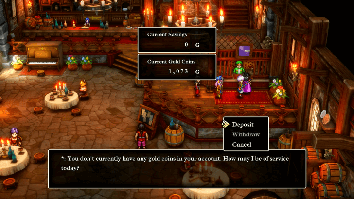 Dragon Quest 3HD2DR - Rainbow Bank