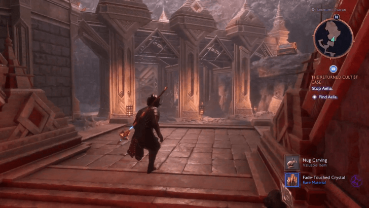 Find Aelia in Sanctum Lusacan