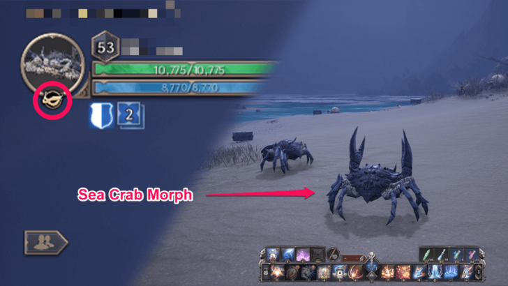 Throne and Liberty Sea Crab Morph