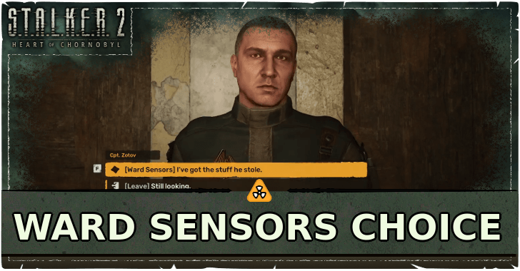 Stalker 2 - Ward Sensor
