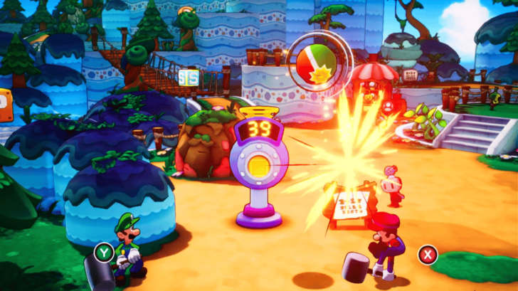 Hammer-Rally Minigame