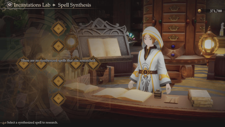 Romancing Saga 2 - Synthesis Menu