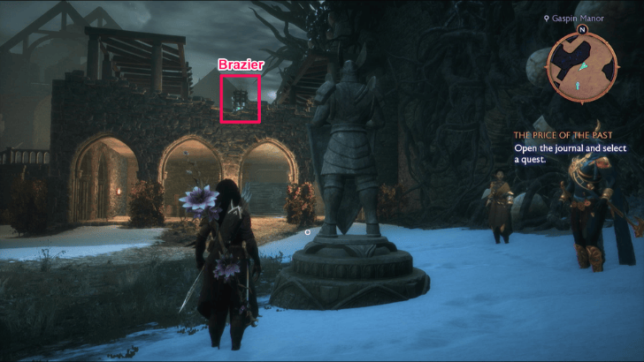 Gaspin Manor Statue 2