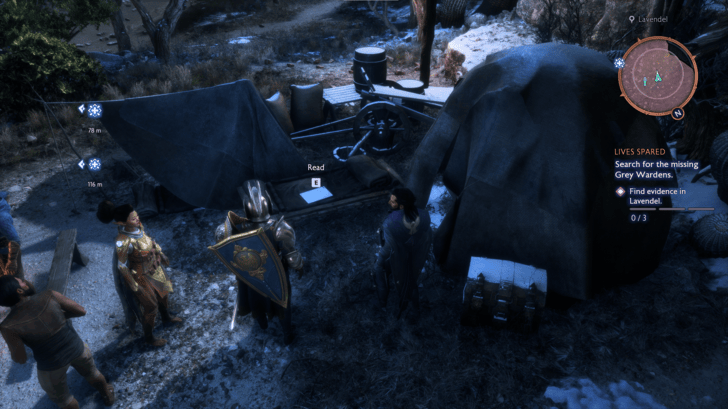 Lives Spared - Find Evidence of The Missing Wardens