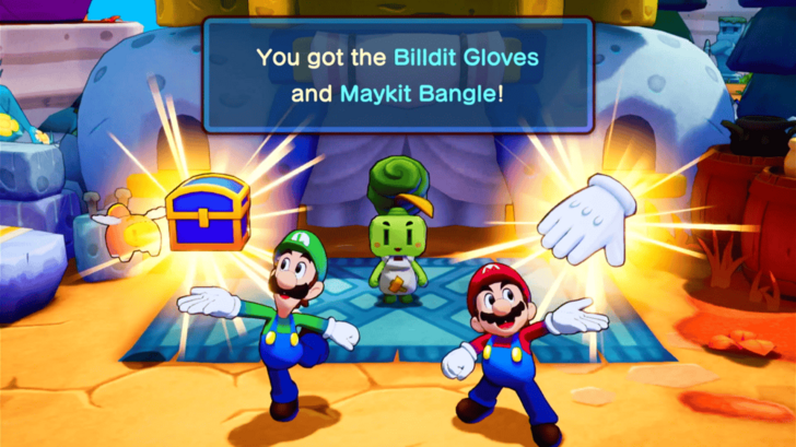 Getting the Billdit Gloves and Maykit Bangle from Willma at Rumbla Island