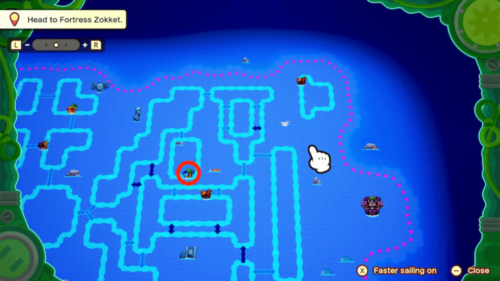 Teensi Islet Map Location