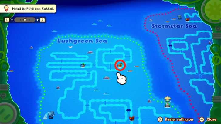 Dropplet Islet Map Location