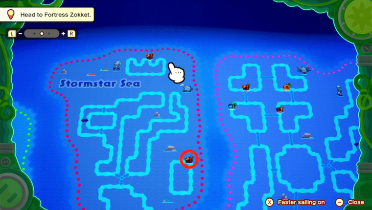 Shrimpee Islet Map Location