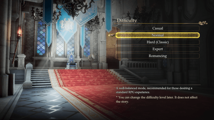 Romancing Saga 2 - New Game Plus - Difficulty.png