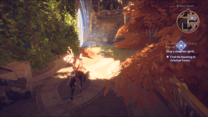 Hauntings Restless Dreams - Find the Sleepless Spirit in Arlathan Forest