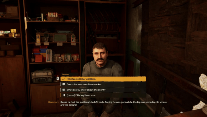 Bring the Collar to Hamster