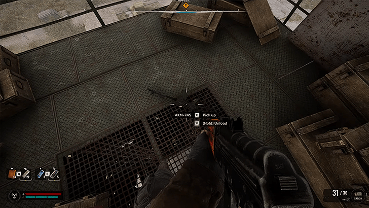 Picking Up the AKM-74S