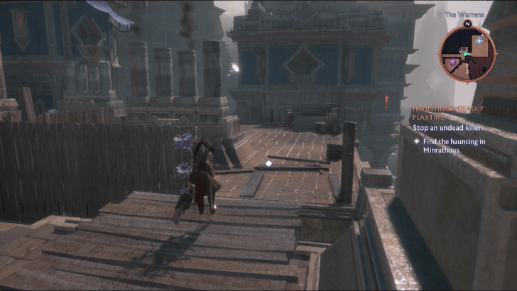 Hauntings Deadly Playtime - Find the haunting in Minrathous