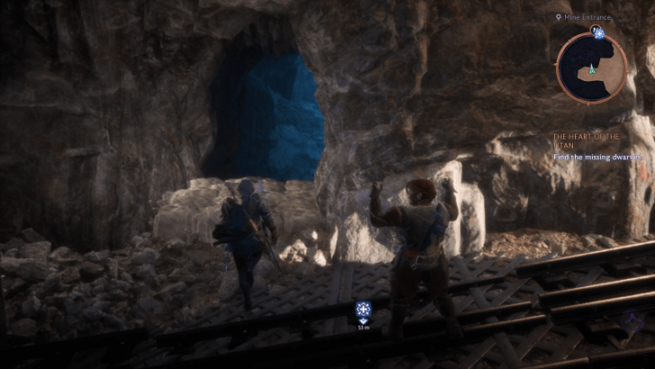 Deep Roads Entrance - The Heart of the Titan