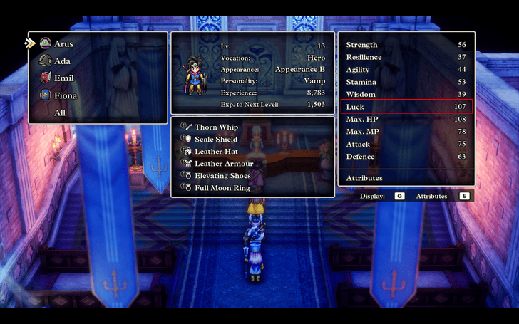 Dragon Quest 3 - Keep Your Luck Up