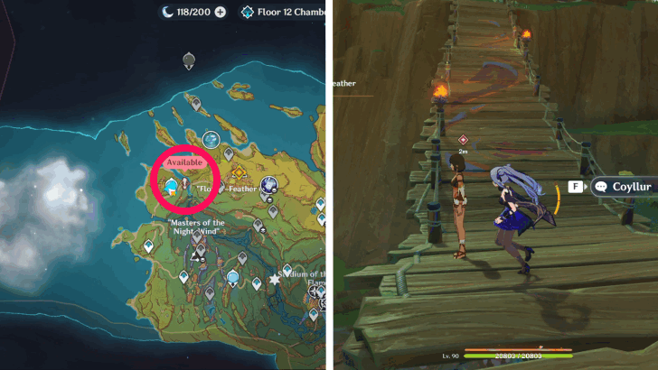 The Wingless One of Tlalocan Quest Location