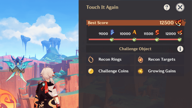 Genshin Impact - Scored Flight Info Overview