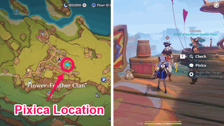 Genshin Impact The Wingless One of Tlalocan Walkthrough - Talk to the Wingless