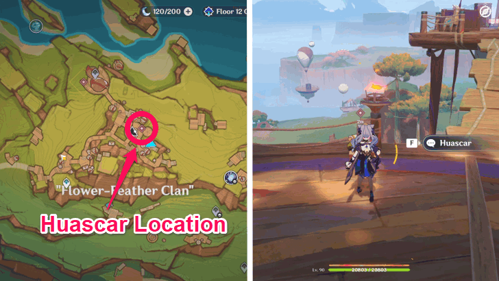 Genshin Impact The Wingless One of Tlalocan Walkthrough - Talk to the Wingless