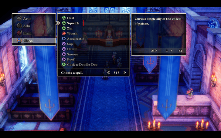 Dragon Quest 3 - Squelch Spell