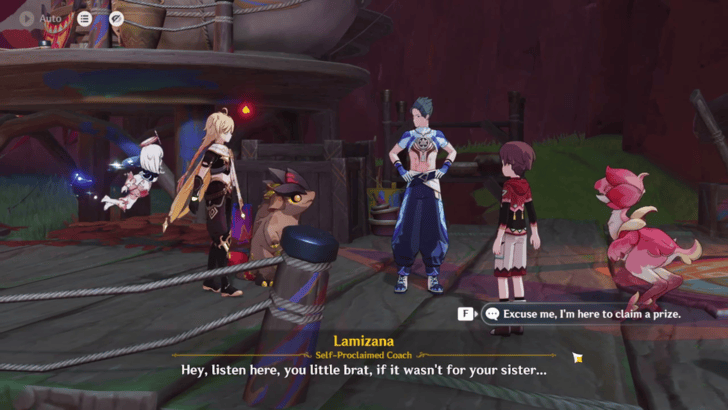 Genshin Impact Incidents Are Ever Sudden Walkthrough - Find Lamizana to claim your reward