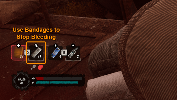 Use Bandages to Stop Bleeding