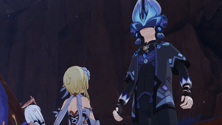 Meet with the Chief of the Masters of the Night-Wind Genshin Impact