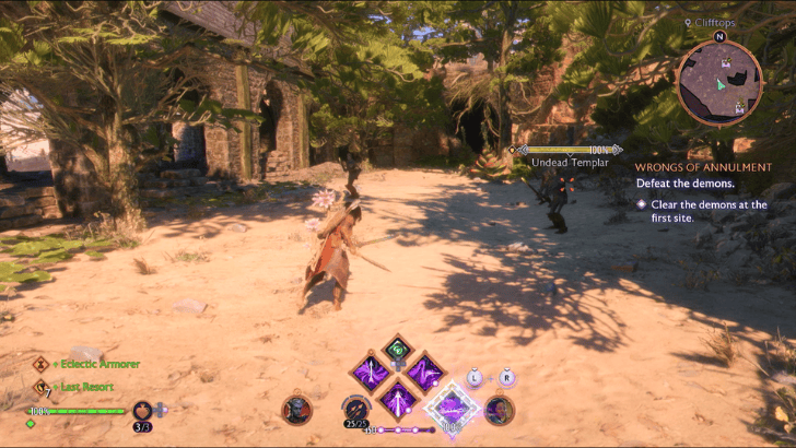 Wrongs of Annulment - Clear the Demons at the First Site