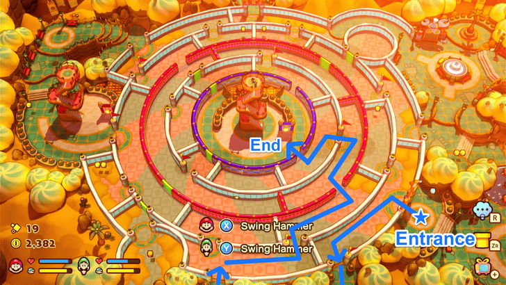 Merrygo Island Walkthrough Maze Path 1