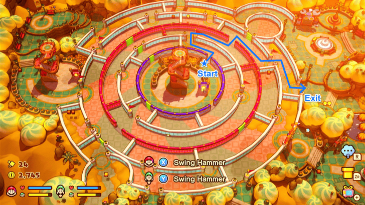 Merrygo Island Walkthrough Maze Path 4