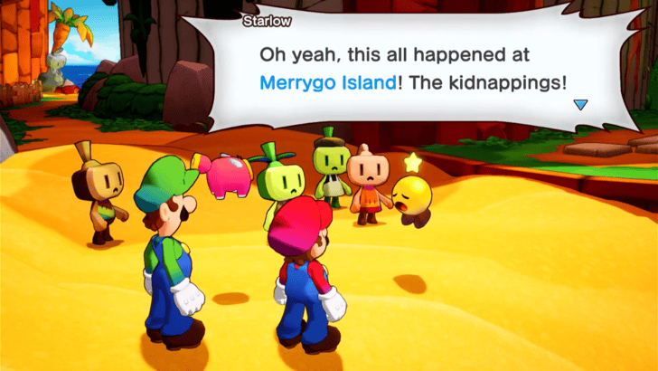 Merrygo Island Walkthrough Speak to Starlow