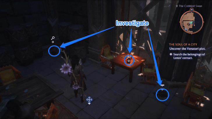 The Soul of a City - Search the Belongings of Lenos