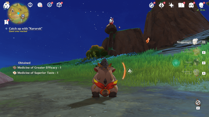 Genshin Impact - Chasing Kururuk