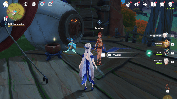 Genshin Impact - Returning to Mazkal