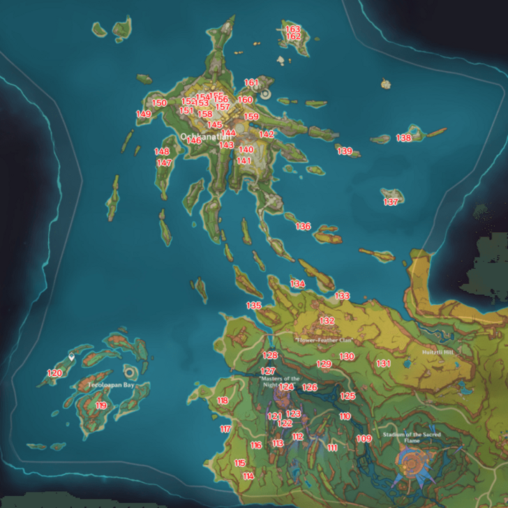 Genshin - 5.2 Pyroculus Map