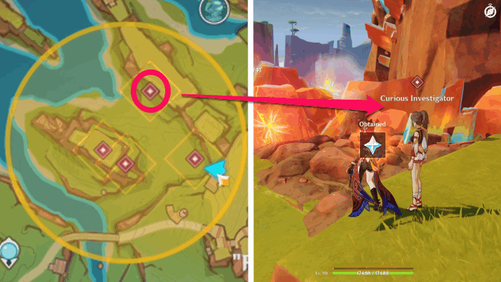 Genshin Impact The Night Before the Trial Walkthrough - Curious Investigator