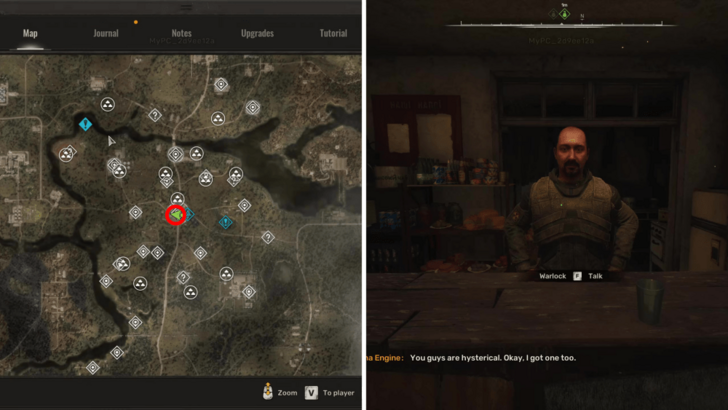 An Errand for Warlock Location