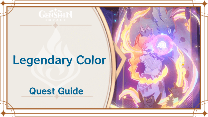 Legendary Color Genshin Impact
