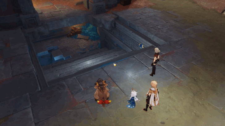 Genshin Impact Adventure in the Land of Mists Walkthrough - Activate the mechanism