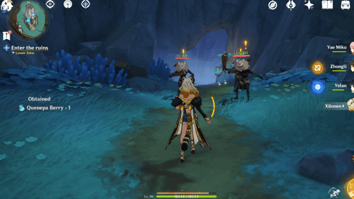 Genshin Impact - Palace of the Vision Serpent - Enter the Ruins