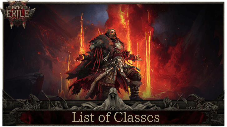 PoE 2 List of Classes