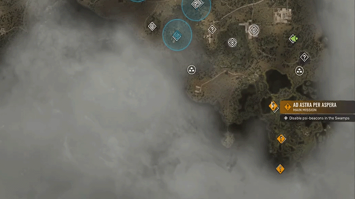 Ad astra per aspera Location