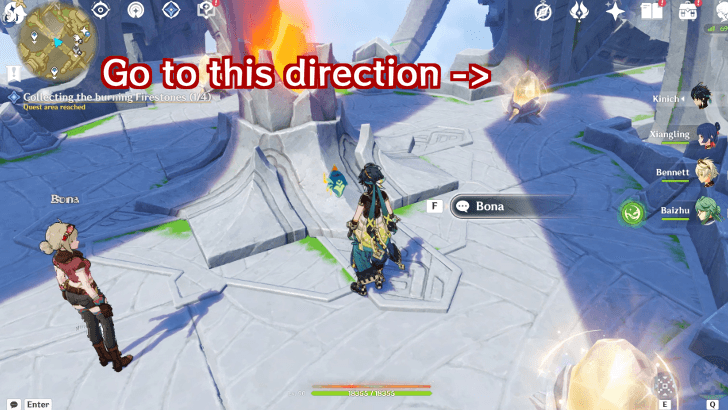 Genshin Impact The Other Side of the Sky Quest Guide - How to Collect the Northeastern Firestone 1.png